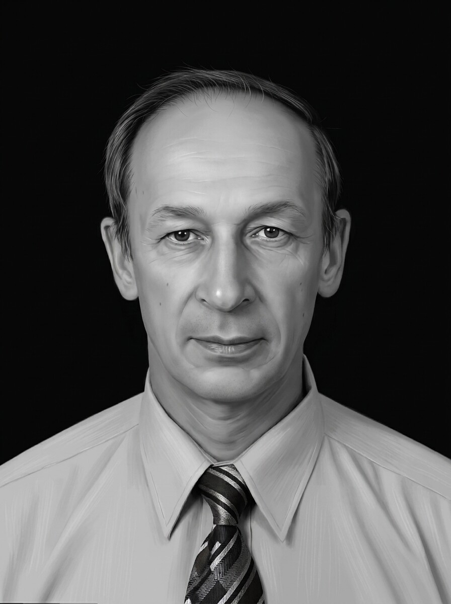 Restored portrait after AI retouching in MemAI Studio, example 3