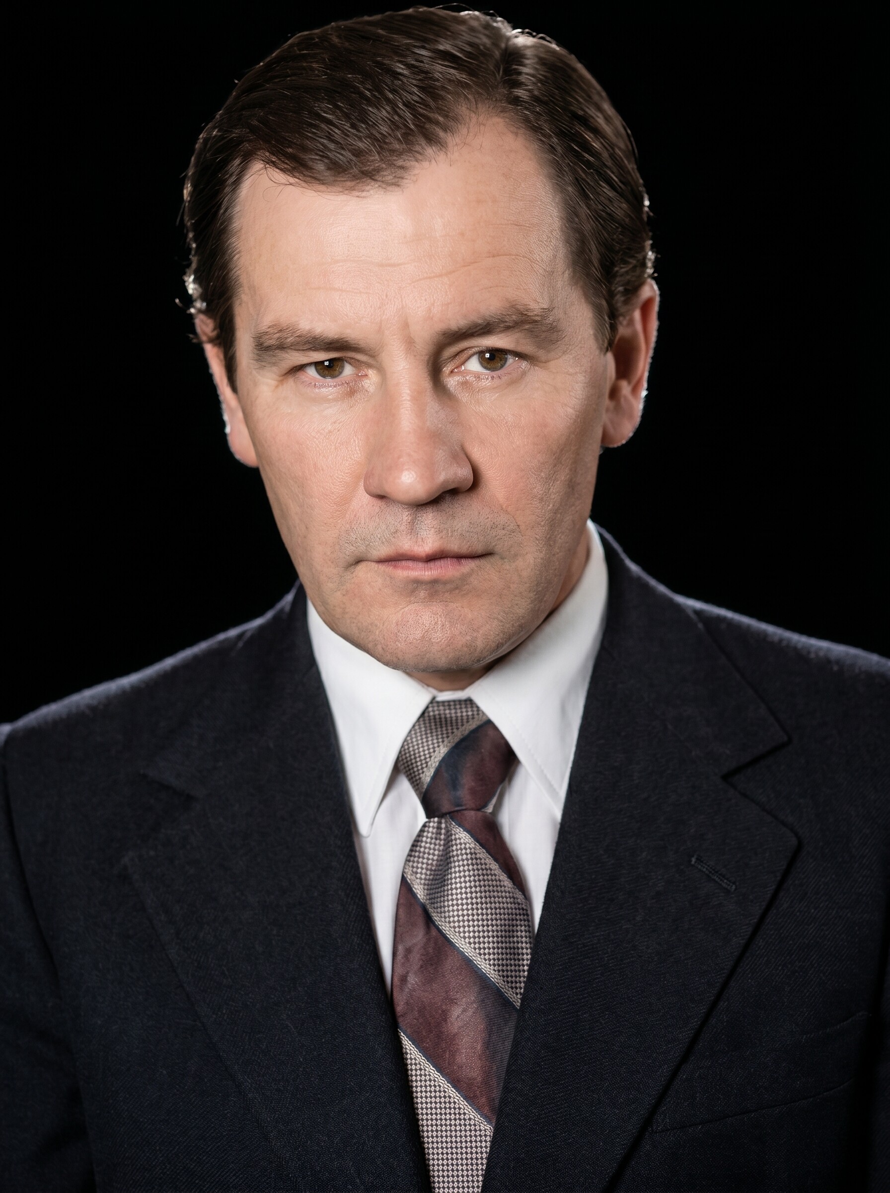 Restored portrait after AI retouching in MemAI Studio, example 5