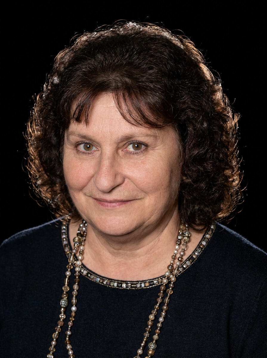 Restored portrait after AI retouching in MemAI Studio, example 19