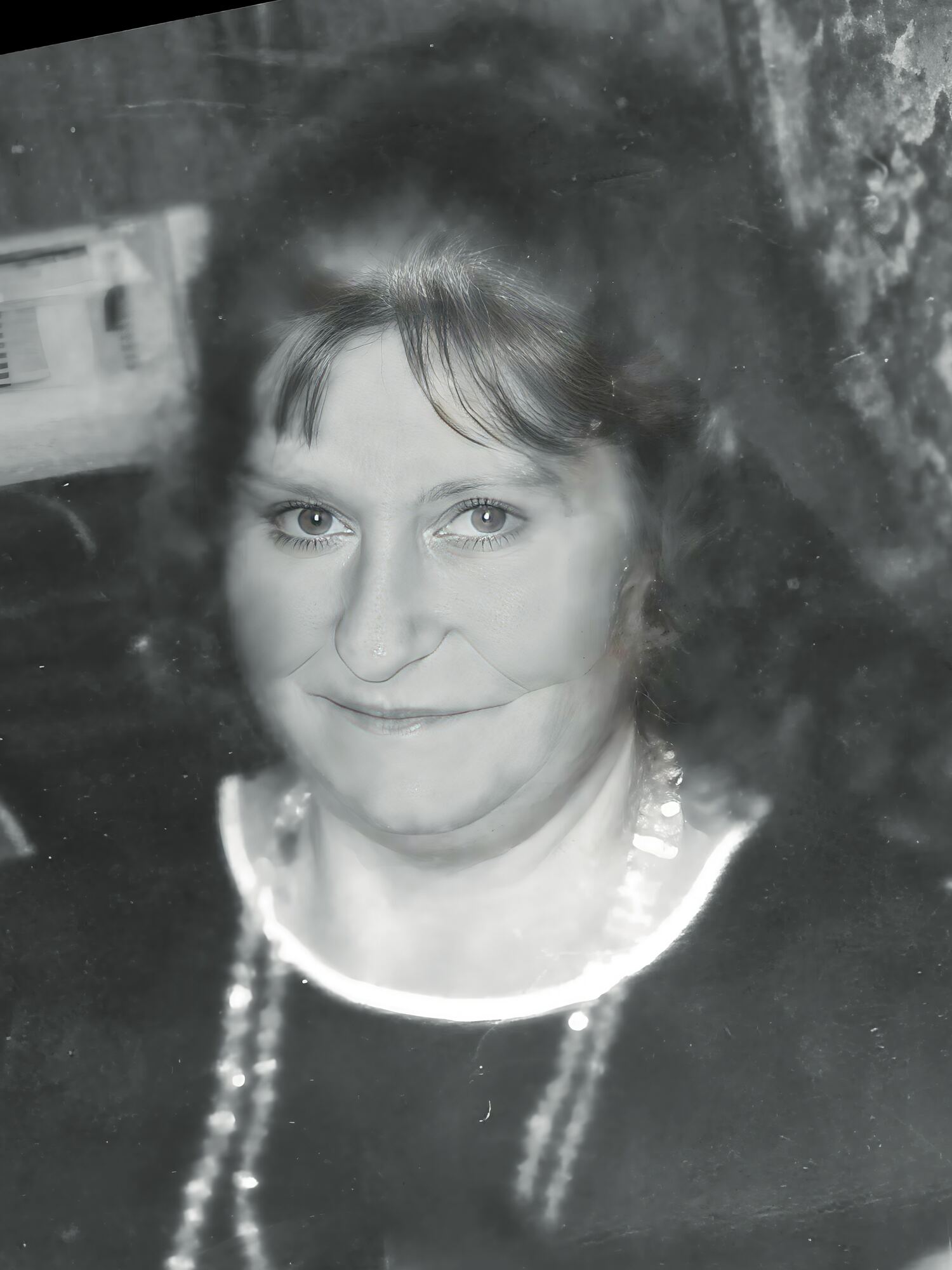 Portrait before AI retouching for laser engraving, example 19