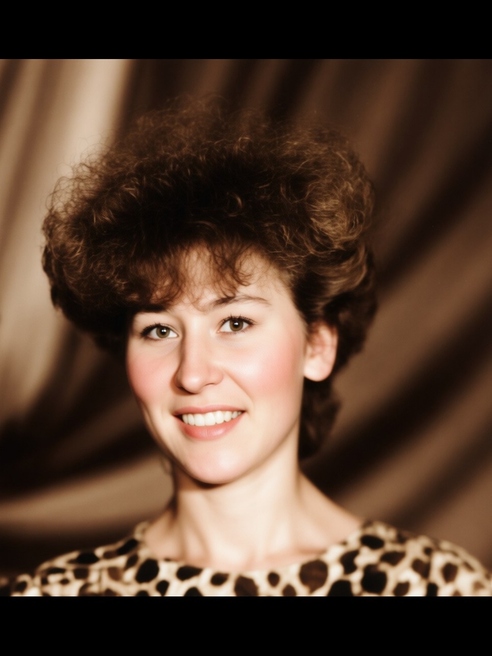 Portrait before AI retouching for laser engraving, example 27