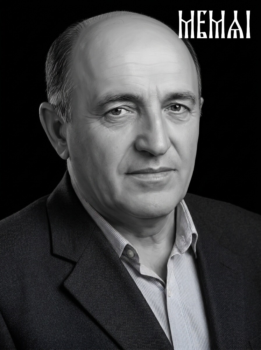 Restored portrait after AI retouching in MemAI Studio, example 28